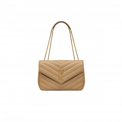 YSL LOULOU LARGE IN MATELASSÉ LAMBSKIN 803541AAEAX2357 (32*22*10cm)